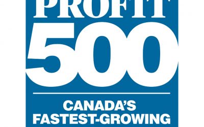 Winner in PROFIT 500 Fastest growing companies